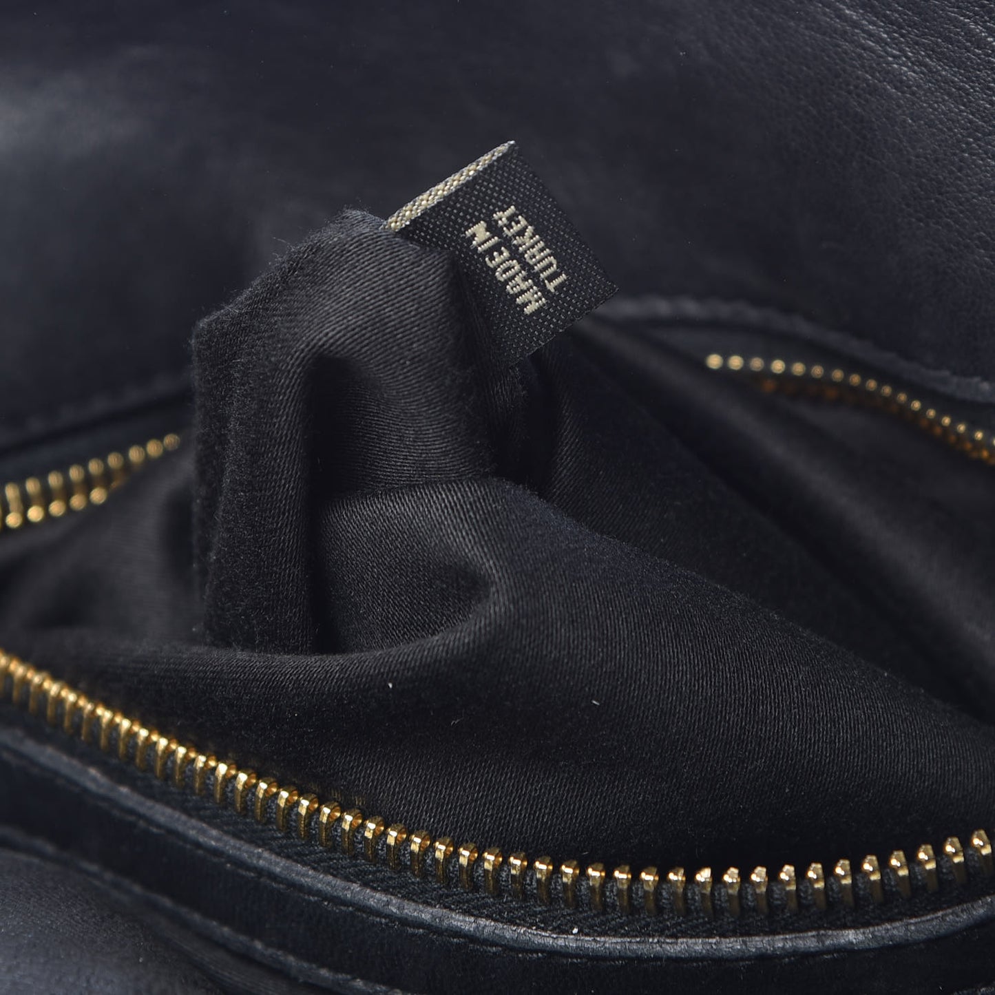 Nappa Matelasse Shopping Tote Black