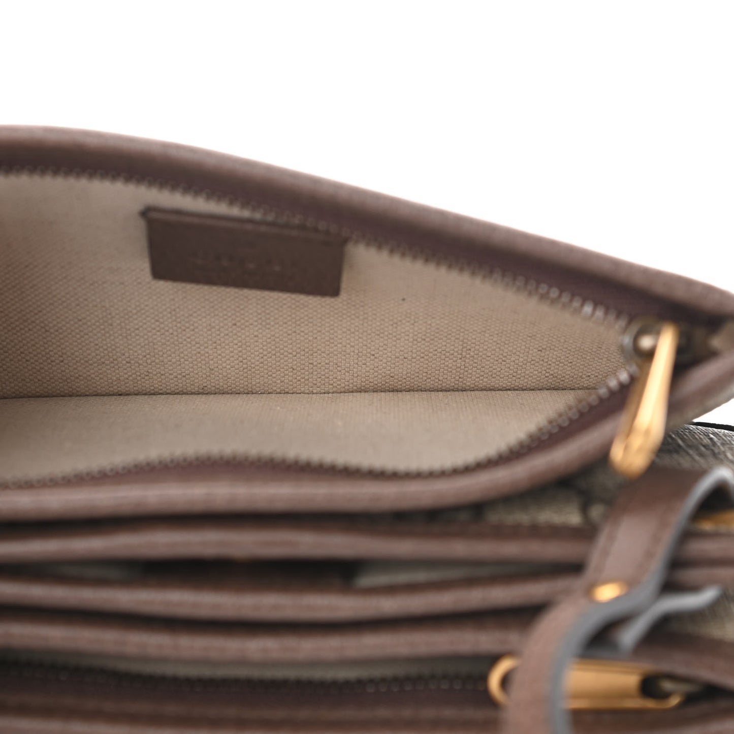 GG Supreme Monogram Web Ophidia Crossbody Beige New Acero