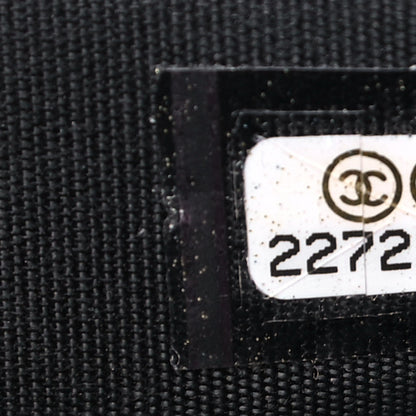 Chanel Caviar Quilted Boy Wallet On Chain WOC Black 8 of 14