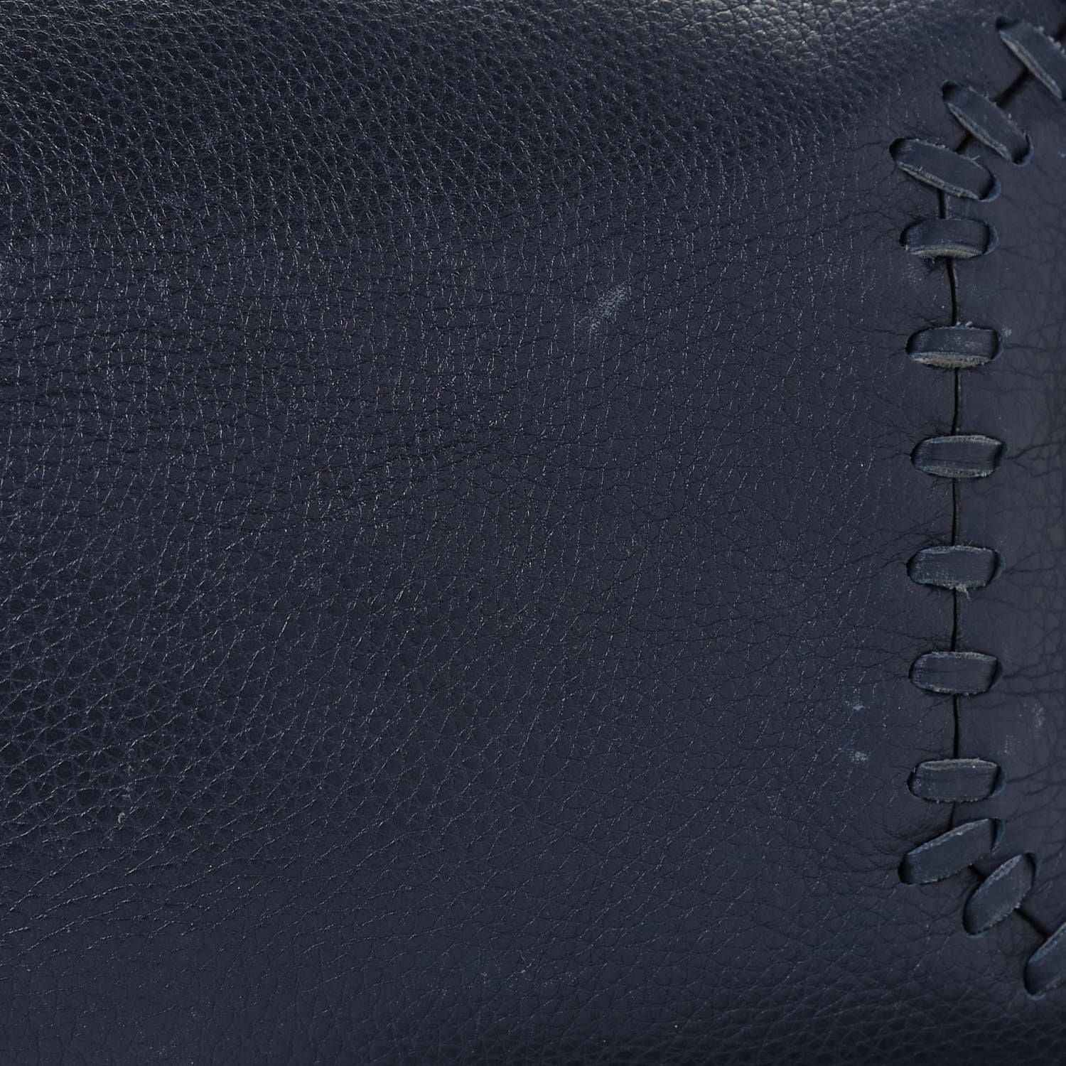 Valentino Garavani Grained Calfskin Rockstud C-Rockee Fringe Tote Deep Blue 11 of 17