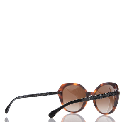 Chanel Acetate Cat Eye 5375 Sunglasses Tortoise 4 of 8