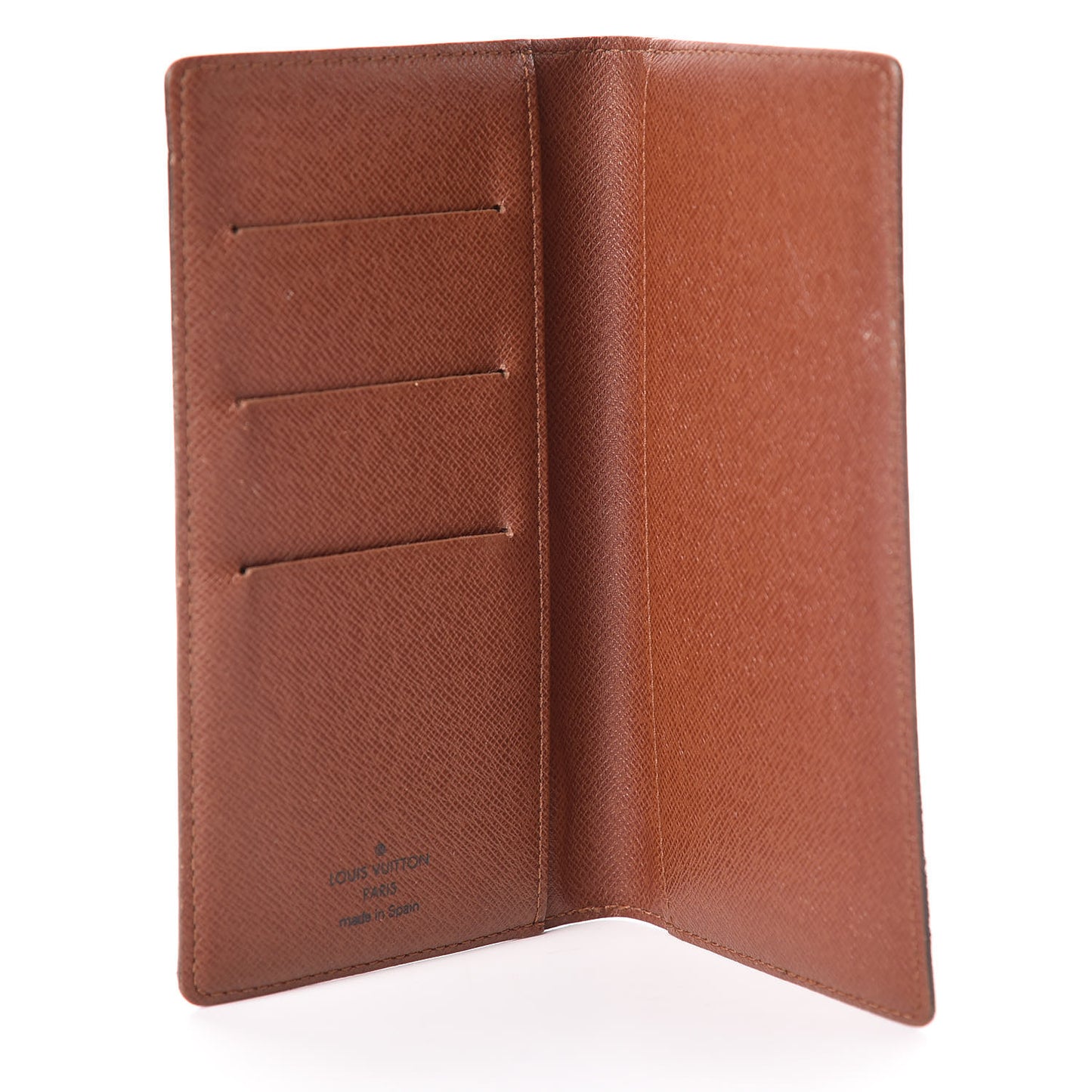 Monogram Checkbook Holder Case Wallet