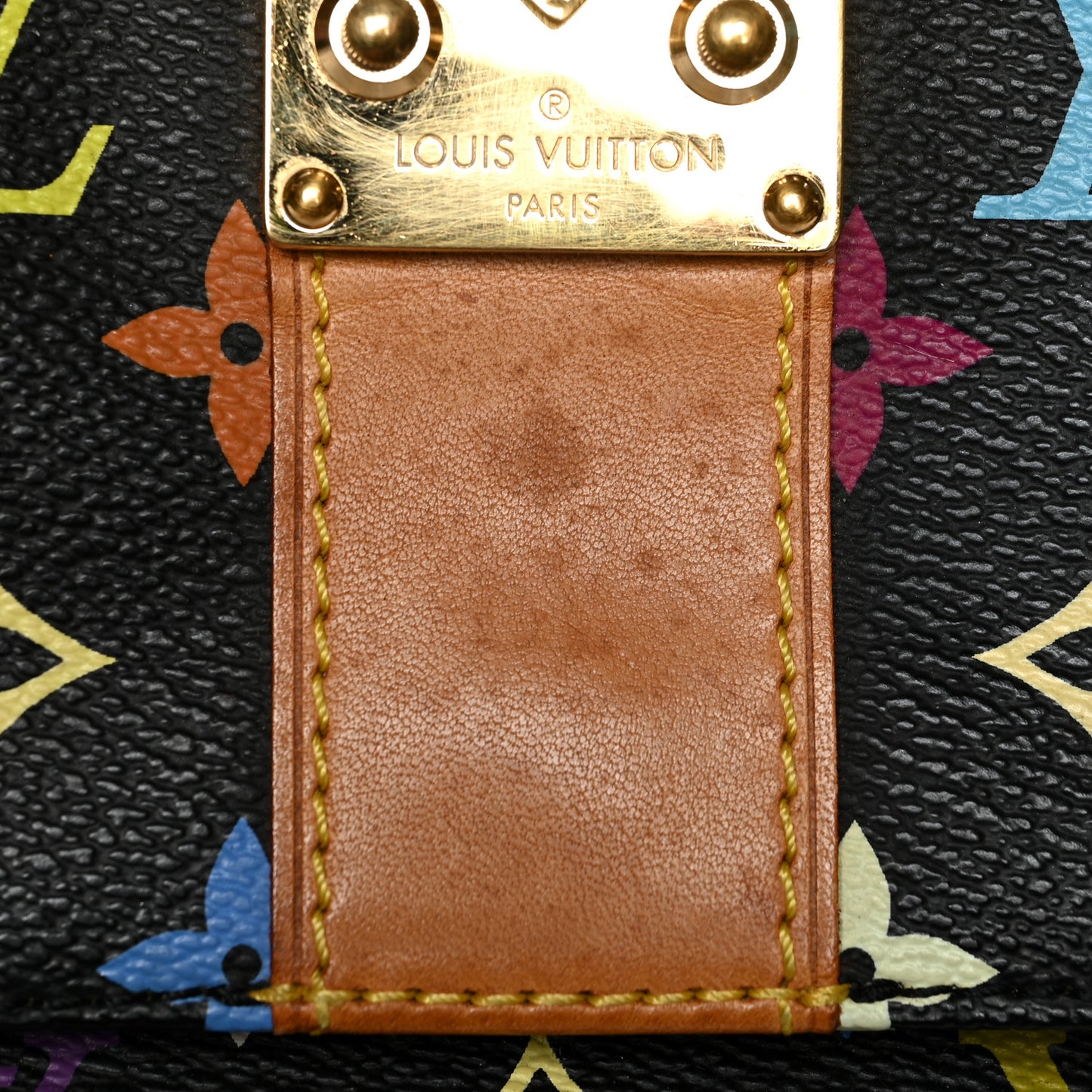 Monogram Multicolor Speedy 30 Black