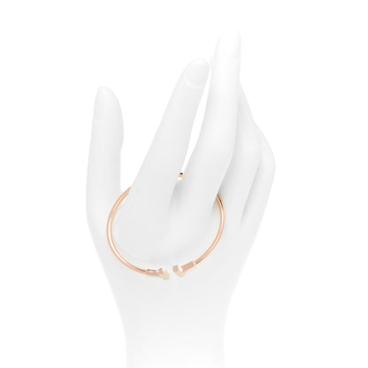Tiffany 18K Rose Gold T Wire Bracelet 2 of 5