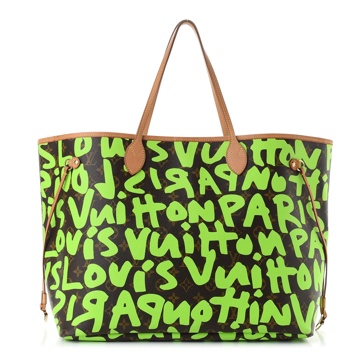 Monogram Graffiti Neverfull GM Green