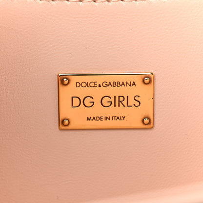 Dolce & Gabbana Nappa DG Girls Shoulder Bag Pale Pink 6 of 11