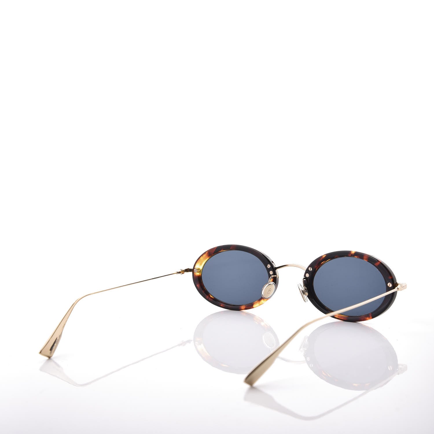 Christian Dior Acetate Metal DiorHypnotic 2 Sunglasses Havana Gold 4 of 10