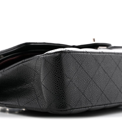 Chanel Caviar Quilted Medium Double Flap Black 8 of 13