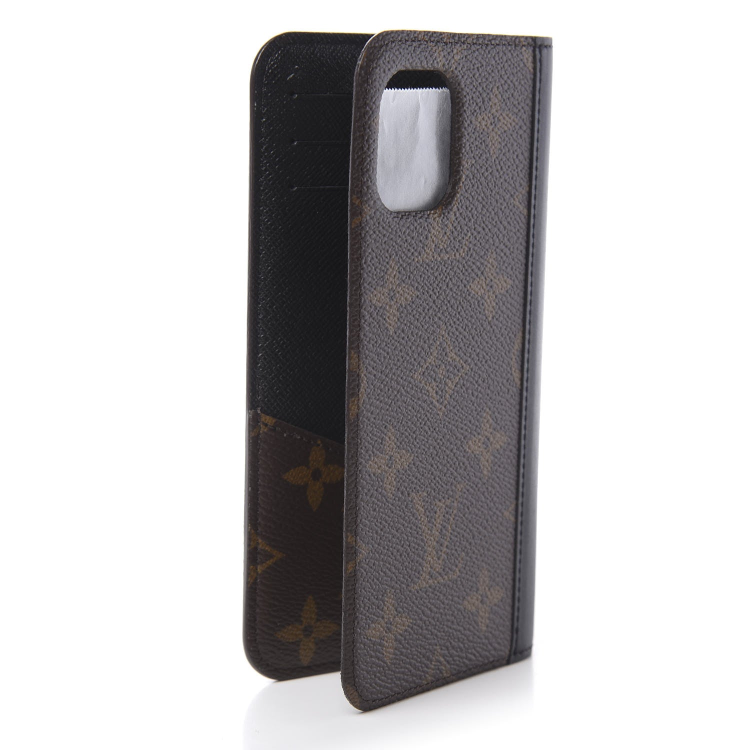 Louis Vuitton Monogram iPhone 11 Folio Case Black 3 of 7