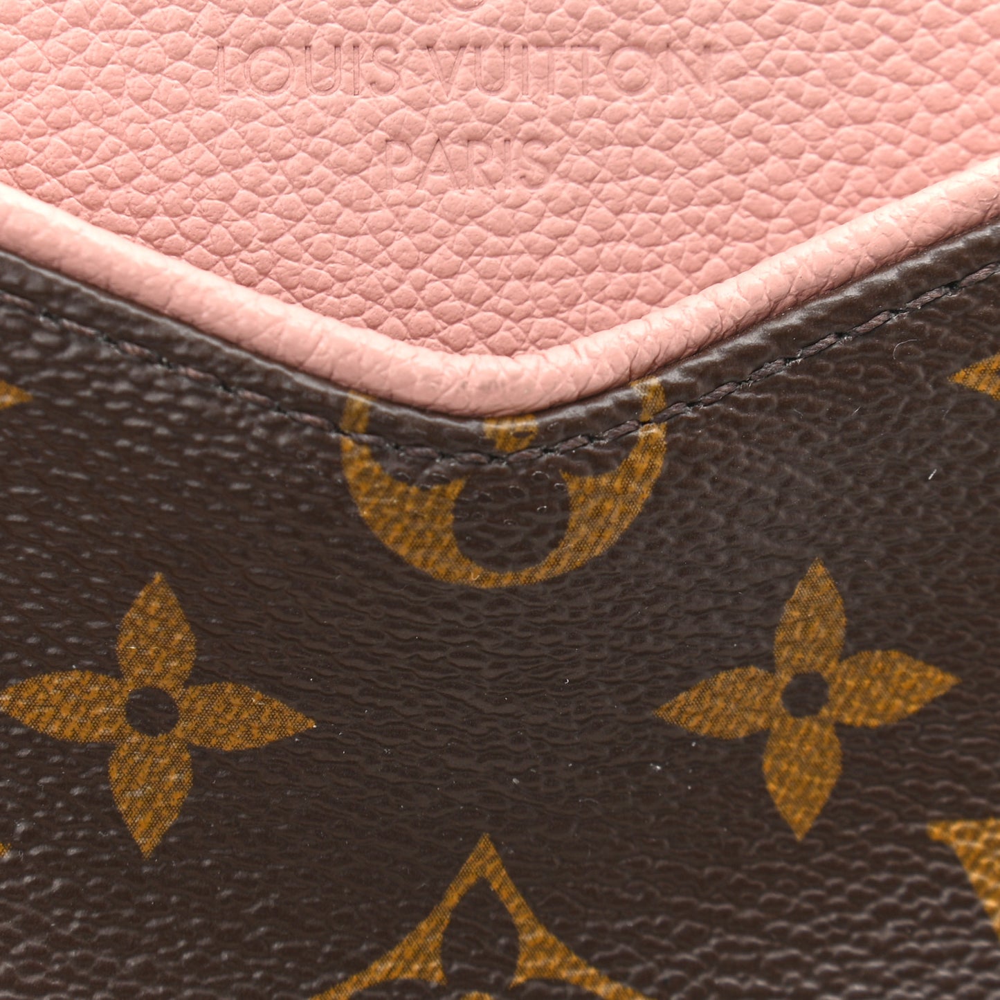 Monogram Pallas Clutch Rose Poudre