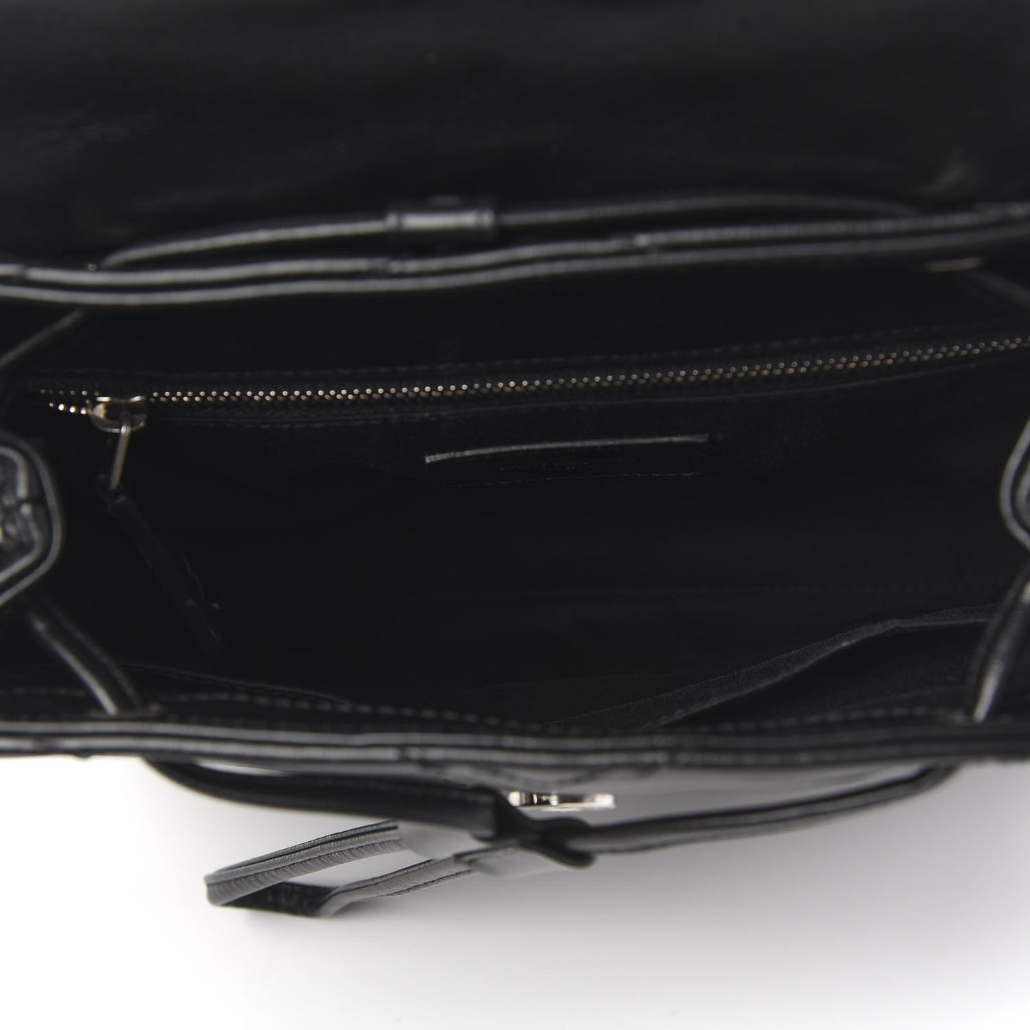Calfskin Y Quilted Monogram Small Loulou Backpack Black