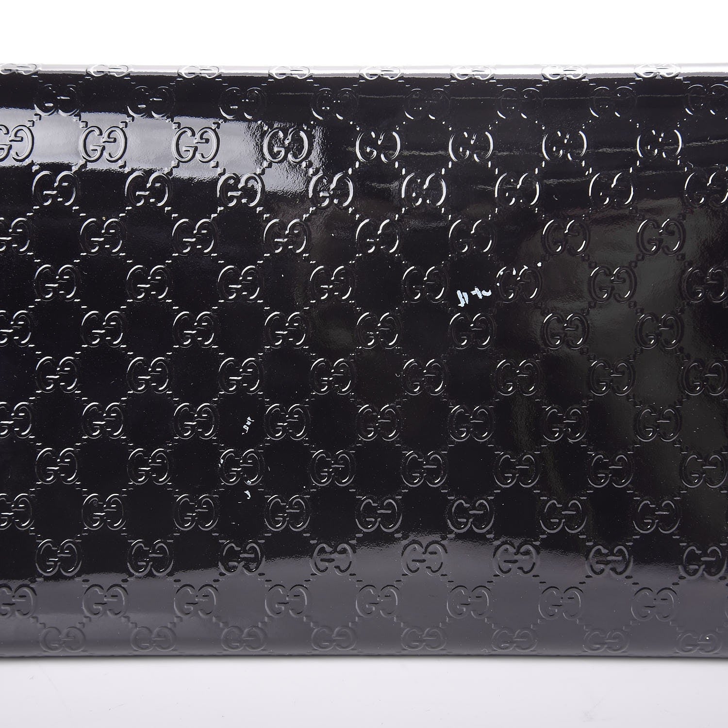 Gucci Patent Microguccissima Small Broadway Clutch Black 8 of 9