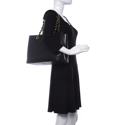 Chanel Caviar Quilted Grand Shopping Tote GST Black 2 of 10