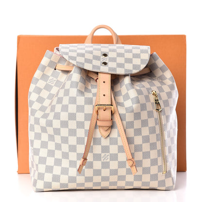 Louis Vuitton Damier Azur Sperone Backpack 10 of 10