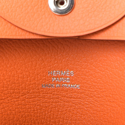 Hermes Evercolor Bastia Coin Purse Orange 6 of 6
