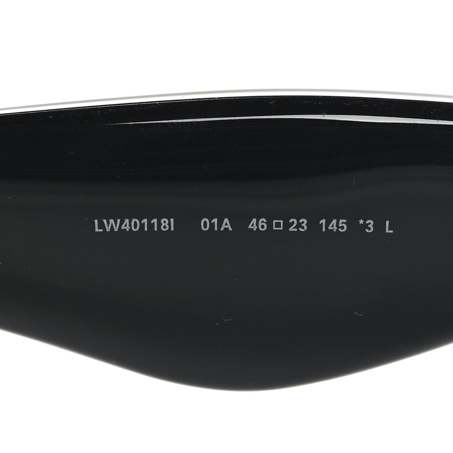 Acetate Inflated Pantos 46MM Sunglasses Black