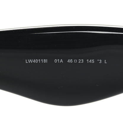 Loewe Acetate Inflated Pantos 46MM Sunglasses Black 6 of 7