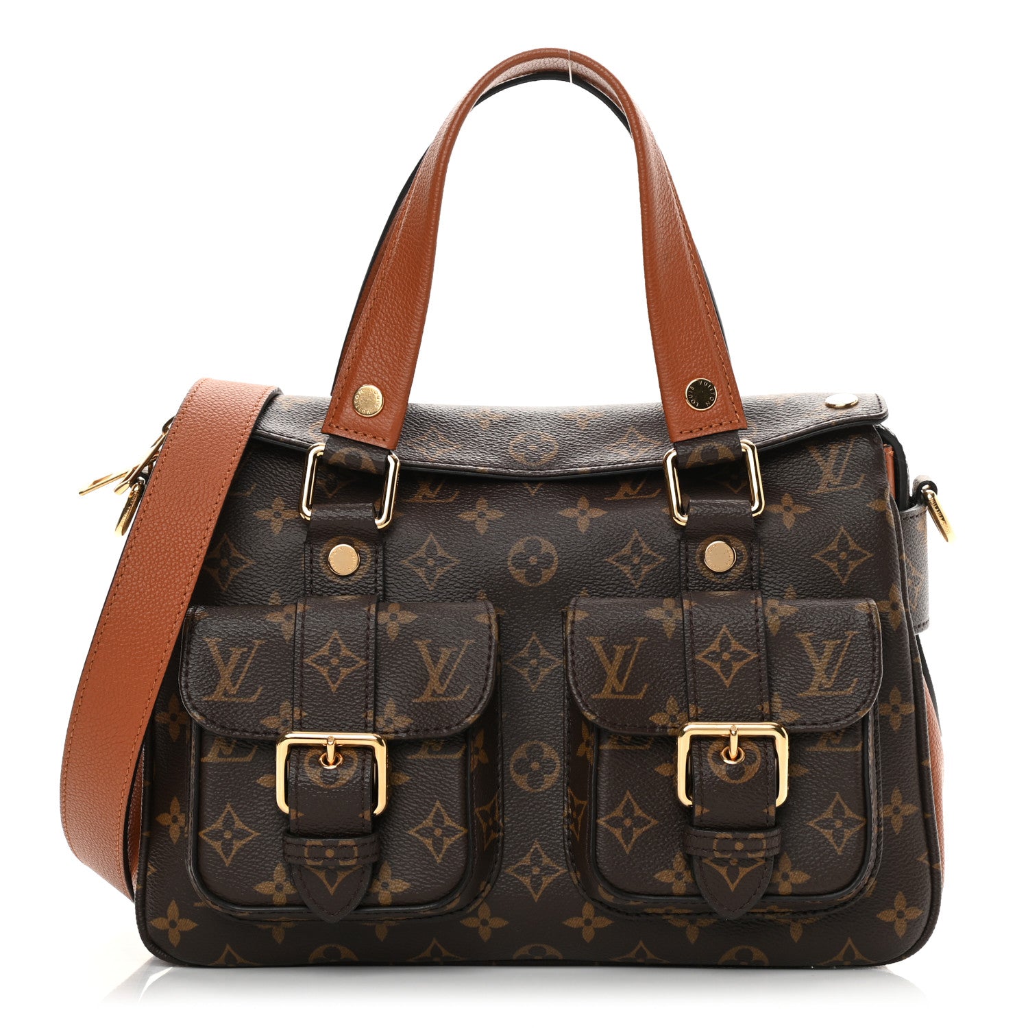 Louis Vuitton Monogram Manhattan NM Caramel 1 of 11