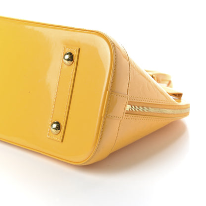 Louis Vuitton Vernis Alma PM Jaune Passion 7 of 12
