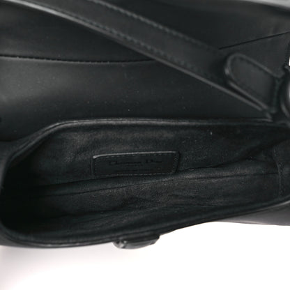 Christian Dior Ultra Matte Calfskin Mini Saddle Bag Black 5 of 11