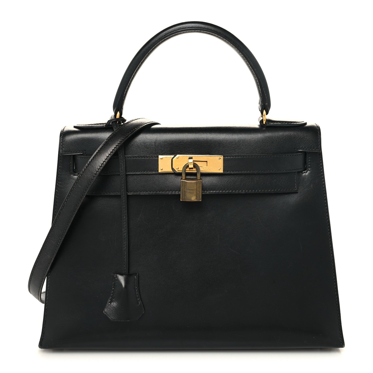 Hermes Box Kelly Sellier 28 Black 1 of 16