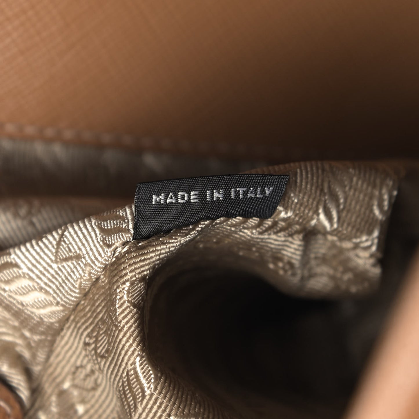 Saffiano Tote Caramel
