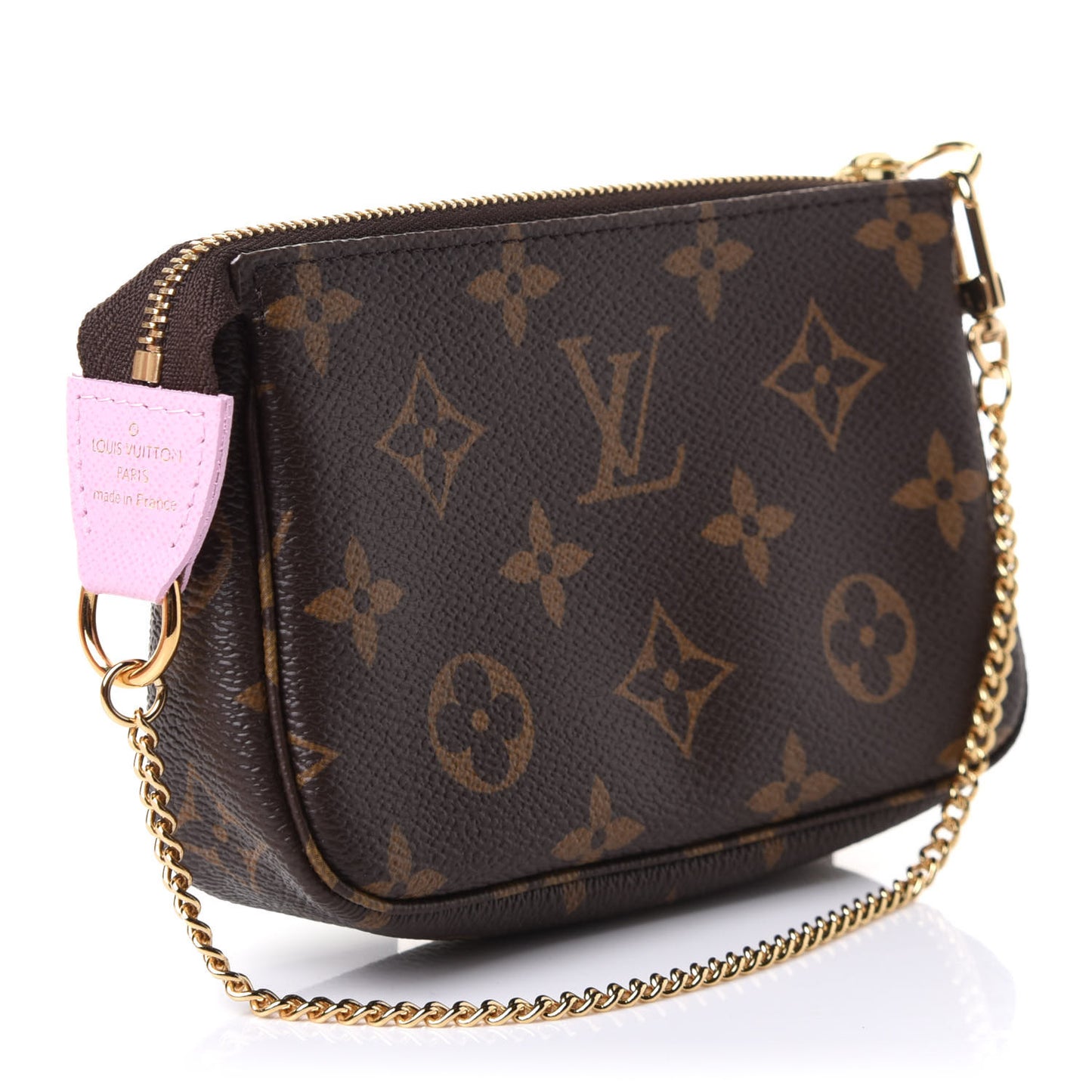 Monogram 2021 Christmas Animation Japanese Garden Mini Pochette Accessories Wisteria Pink