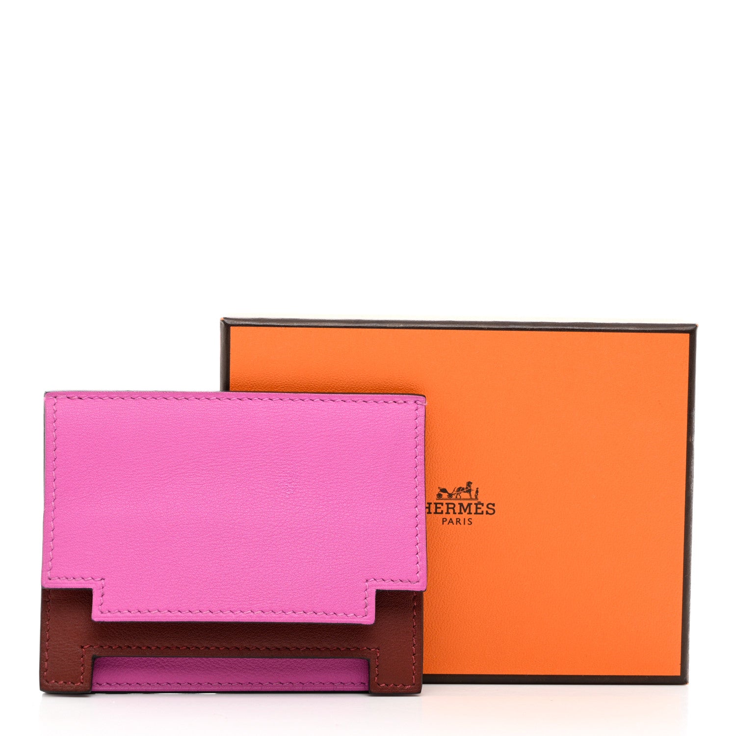 Hermes Swift Multiplis Card Holder Magnolia Rouge H 8 of 8