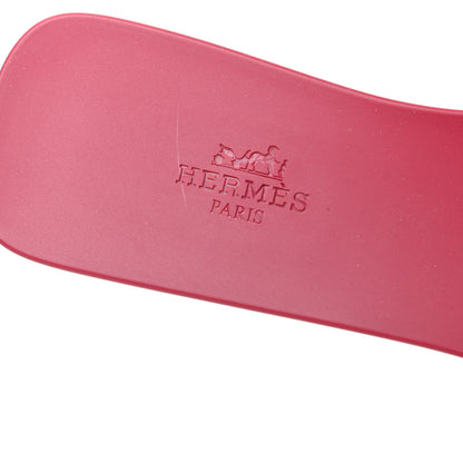 Hermes Rubber Aloha Sandals 38 Rose Baie 6 of 8