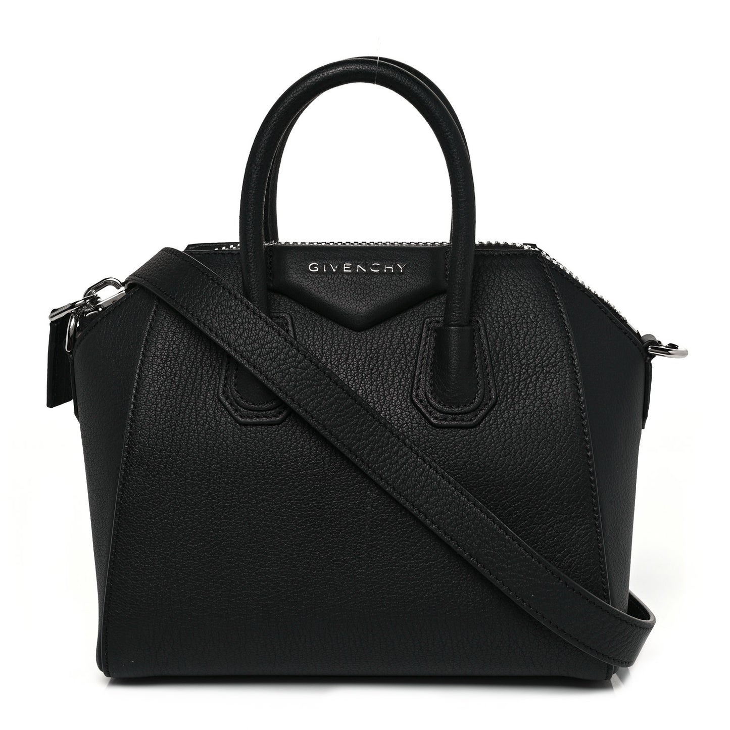 Sugar Goatskin Mini Antigona Black