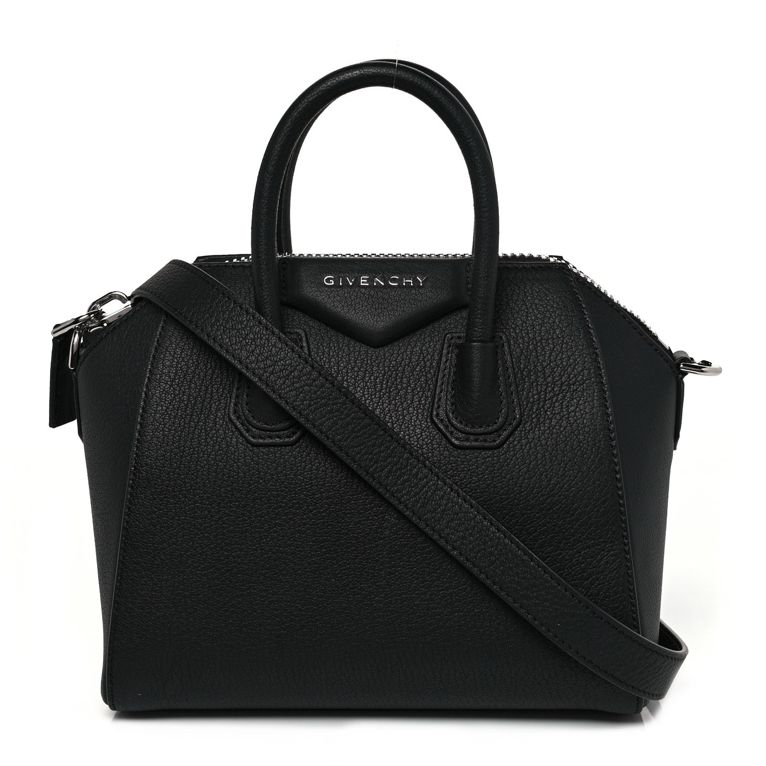 Givenchy Sugar Goatskin Mini Antigona Black 1 of 9