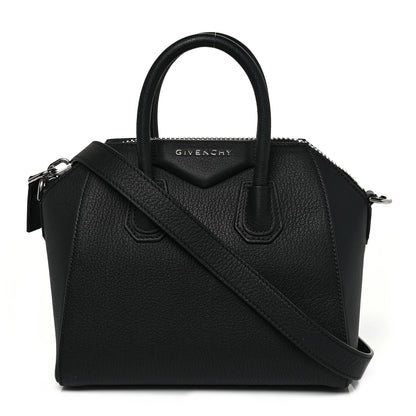 Givenchy Sugar Goatskin Mini Antigona Black 1 of 9