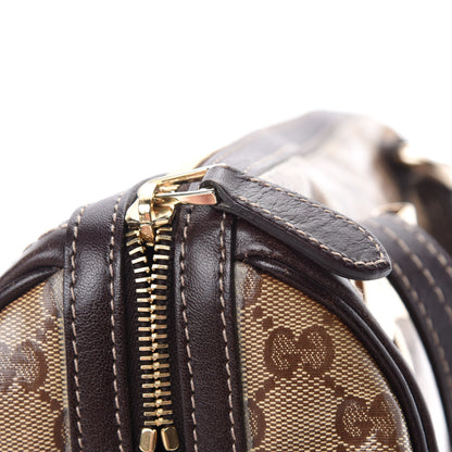 Gucci Crystal Monogram Duchessa Small Boston Bag Brown 13 of 16
