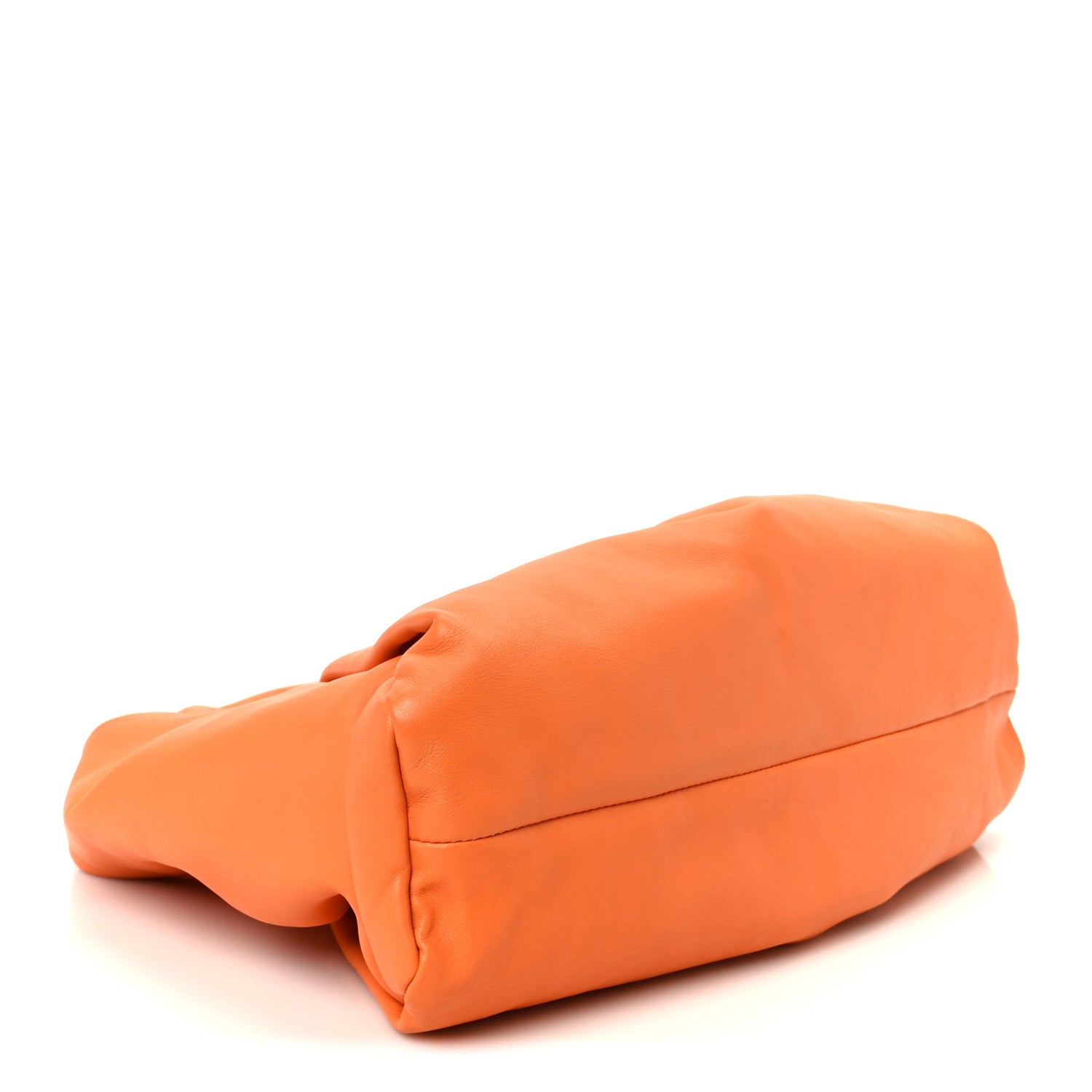 Bottega Veneta Smooth Butter Calfskin Small The Shoulder Pouch Light Orange 3 of 10