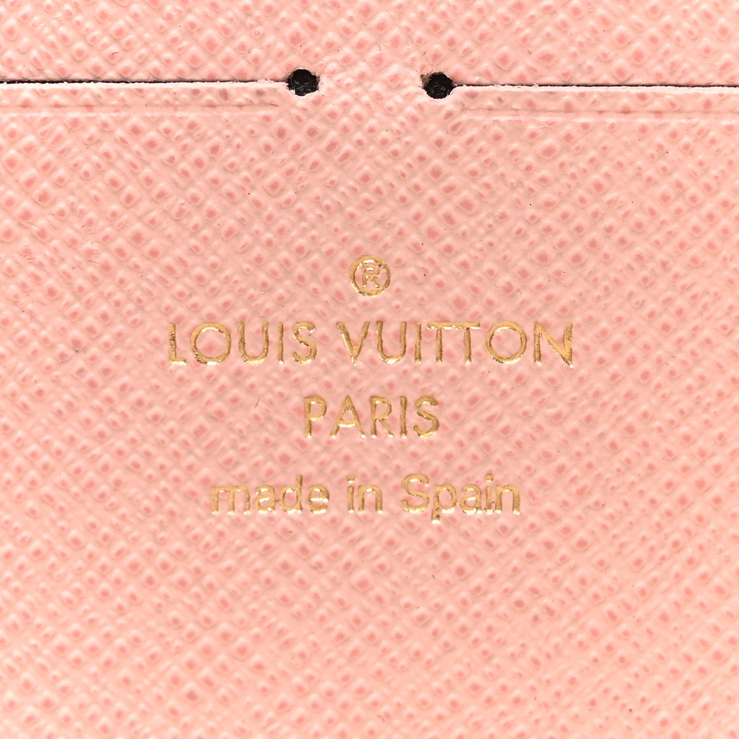 Louis Vuitton Damier Azur Studded Clemence Wallet Rose Ballerine 6 of 8