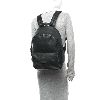 Louis Vuitton Calfskin Monogram Shadow Discovery Backpack  Black 2 of 11