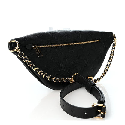 Louis Vuitton Empreinte High Rise Bumbag PM Black 2 of 8