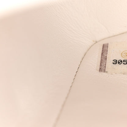 Chanel Caviar Quilted Medium Double Flap White 7 of 12