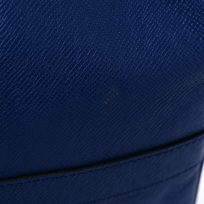 Louis Vuitton Taiga Monogram Eclipse Keepall Bandouliere 50 Pacific Blue 11 of 13