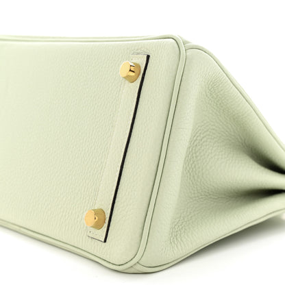 Hermes Togo Birkin 25 Gris Neve 10 of 15