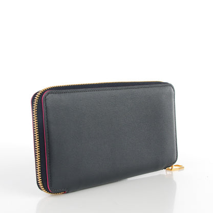 Louis Vuitton Veau Soie Iena Wallet Cobalt 3 of 8