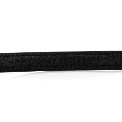 Saint Laurent Lambskin Quilted Toy Loulou Puffer Monogram Chain Satchel Black 11 of 12