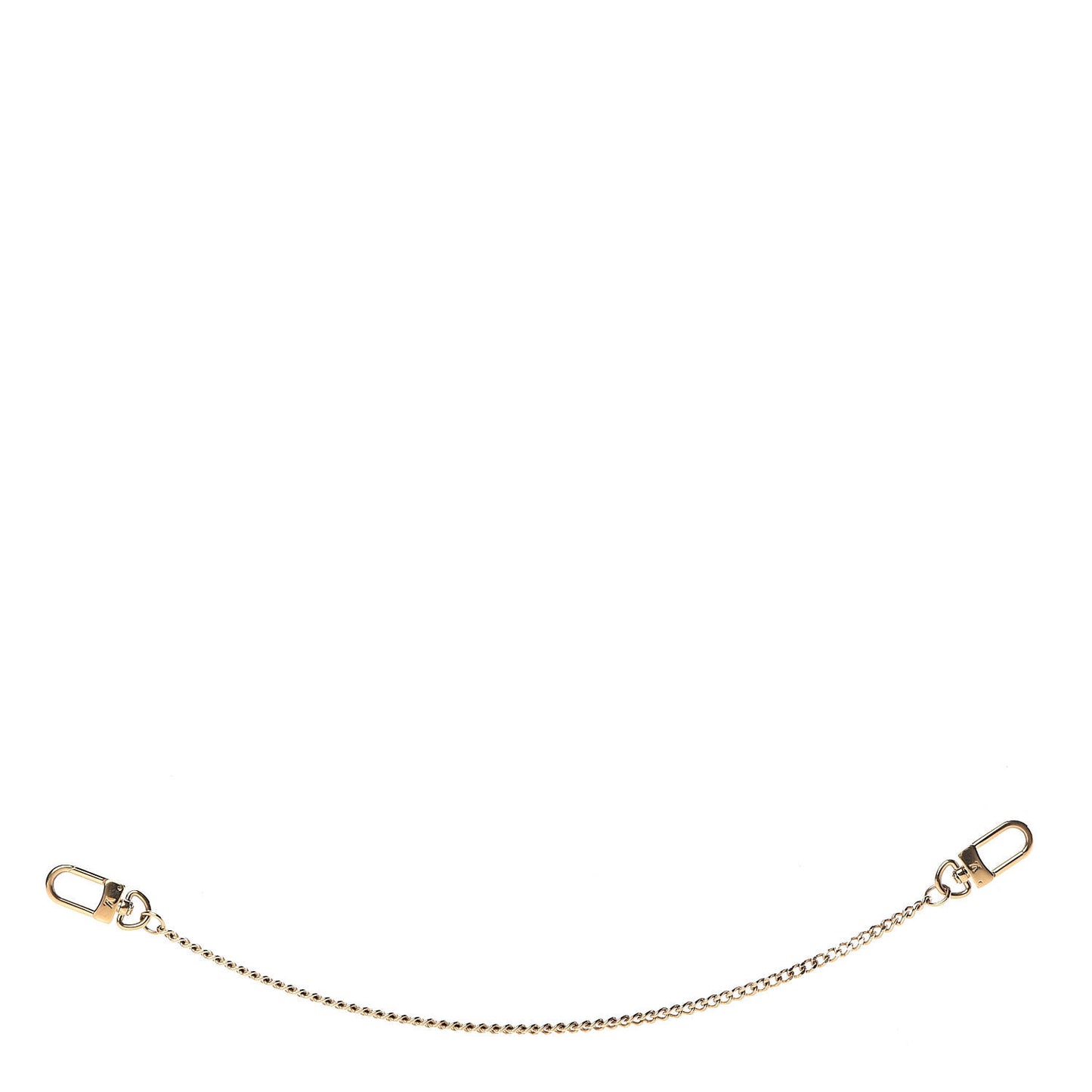 XL Pochette Extender Key Ring Chain Gold