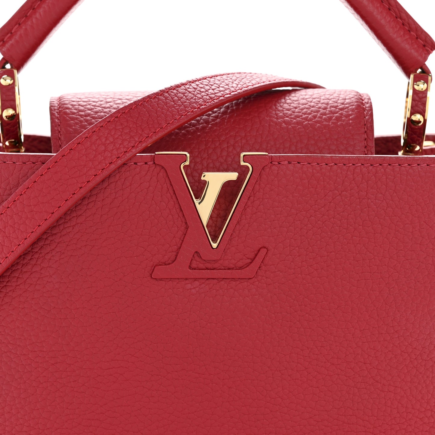 Taurillon Capucines BB Scarlet Red