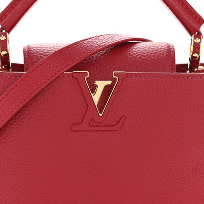 Louis Vuitton Taurillon Capucines BB Scarlet Red 7 of 12