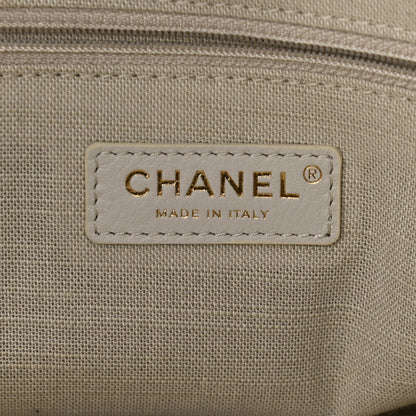 Chanel Mixed Fibers Small Deauville Tote Black 7 of 11