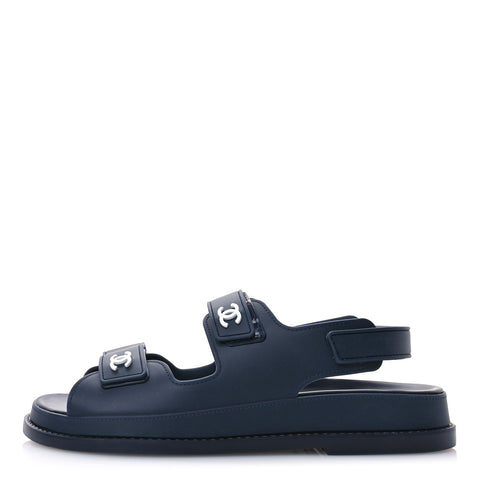 Rubber CC Dad Sandals 40 Navy
