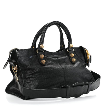 Balenciaga Agneau Giant 21 Gold Hardware Part Time Black 4 of 13