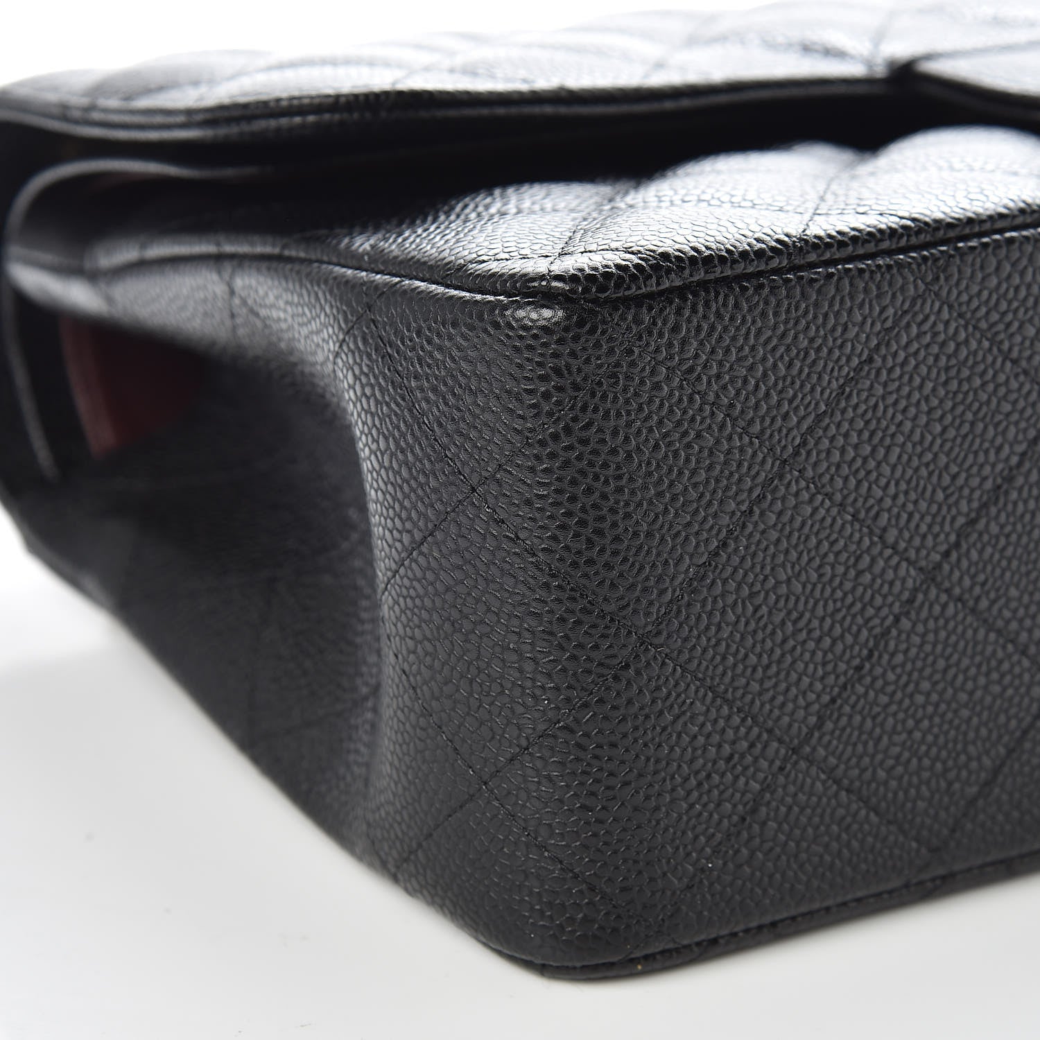 Chanel Caviar Quilted Jumbo Double Flap Black 8 of 10