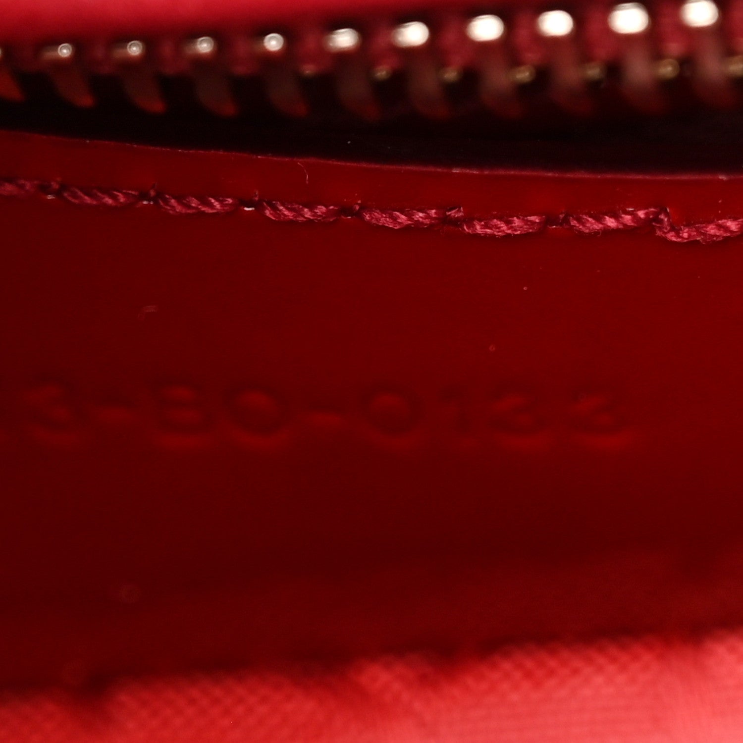 Christian Dior Patent Cannage Large Lady Dior Red 7 of 13